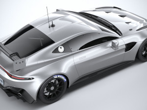 Aston Martin Vantage GT8R 2021 Modelo 3D