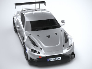 Aston Martin Vantage GT8R 2021 Modelo 3D