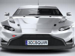 Aston Martin Vantage GT8R 2021 Modelo 3D