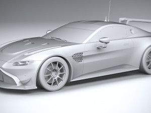 Aston Martin Vantage GT8R 2021 Modelo 3D