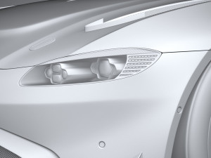 Aston Martin Vantage GT8R 2021 Modelo 3D
