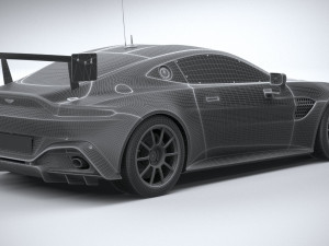 Aston Martin Vantage GT8R 2021 Modelo 3D