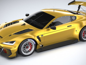 Generic Race Car GT3 2022 Model 3D