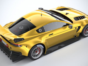 Generic Race Car GT3 2022 Model 3D