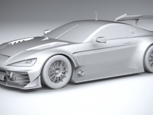 Generic Race Car GT3 2022 Model 3D