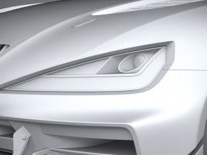 Generic Race Car GT3 2022 Model 3D