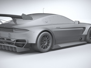 Generic Race Car GT3 2022 Model 3D