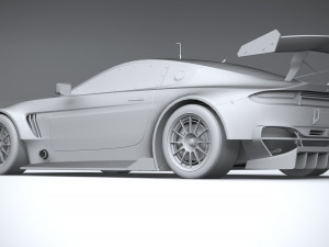 Generic Race Car GT3 2022 Lowpoly 3D मॉडल
