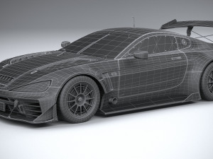 Generic Race Car GT3 2022 Lowpoly 3D मॉडल