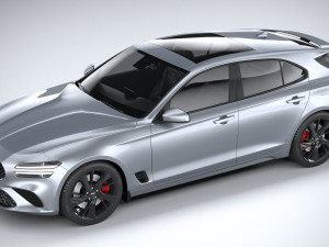 Genesis G70 Shooting Brake 2022 3D 模型