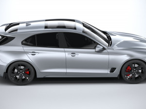 Genesis G70 Shooting Brake 2022 3D 模型