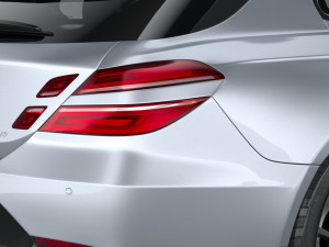 Genesis G70 Shooting Brake 2022 3D 模型