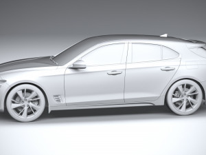 Genesis G70 Shooting Brake 2022 3D 模型