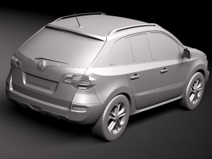 Renault Koleos 2012 Model 3D