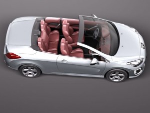 Peugeot 308 CC 2012 Model 3D