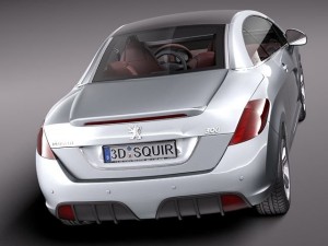 Peugeot 308 CC 2012 Model 3D