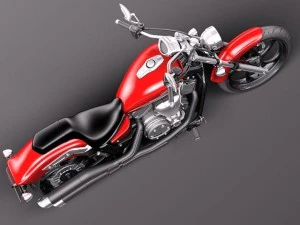 Yamaha Stryker 2012 3D Model