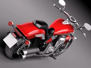Yamaha Stryker 2012 3D Model