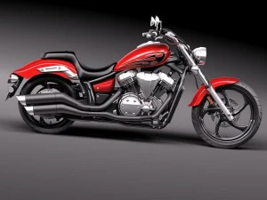 Yamaha Stryker 2012 3D Model
