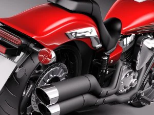Yamaha Stryker 2012 3D Model