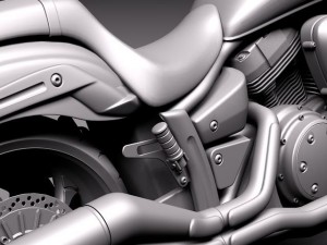 Yamaha Stryker 2012 3Dモデル
