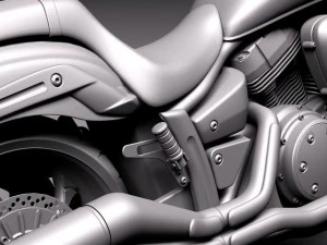 Yamaha Stryker 2012 3D Model