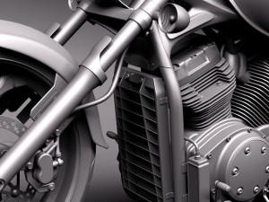 Yamaha Stryker 2012 3Dモデル