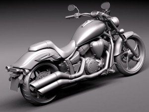 Yamaha Stryker 2012 3Dモデル