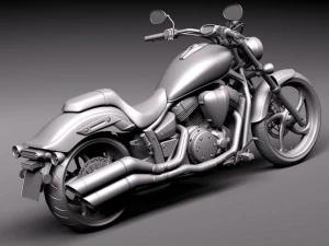 Yamaha Stryker 2012 3D Model