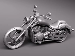 Yamaha Stryker 2012 3D Model