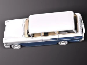 Chevrolet Nomad 1958 3D Model