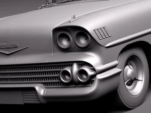 Chevrolet Nomad 1958 3D Model