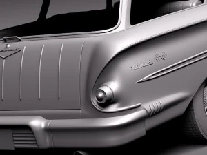 Chevrolet Nomad 1958 3D Model