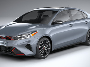 Kia Forte GT 2022 Modello 3D