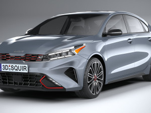 Kia Forte GT 2022 Modello 3D