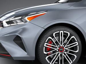 Kia Forte GT 2022 Modello 3D