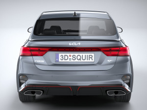Kia Forte GT 2022 Modello 3D