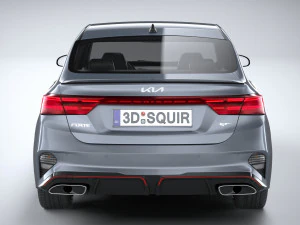Kia Forte GT 2022 3D Model