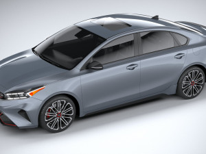 Kia Forte GT 2022 Modello 3D