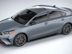 Kia Forte GT 2022 3D Model