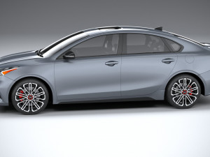 Kia Forte GT 2022 Modello 3D