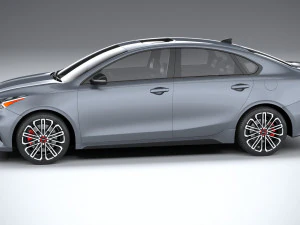 Kia Forte GT 2022 3D Model