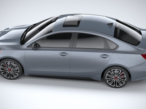 Kia Forte GT 2022 Modello 3D