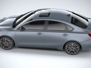 Kia Forte GT 2022 3D Model