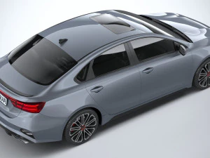 Kia Forte GT 2022 3D Model