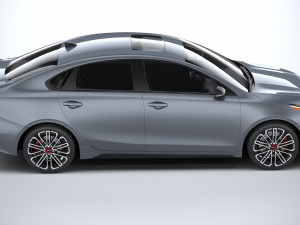 Kia Forte GT 2022 Modello 3D