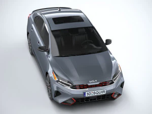 Kia Forte GT 2022 3D Model