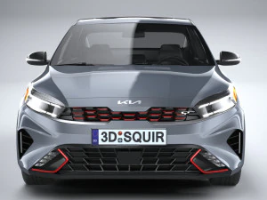 Kia Forte GT 2022 3D Model
