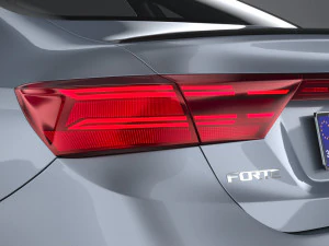 Kia Forte GT 2022 3D Model