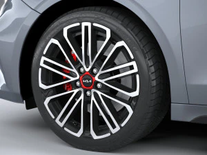 Kia Forte GT 2022 3D Model